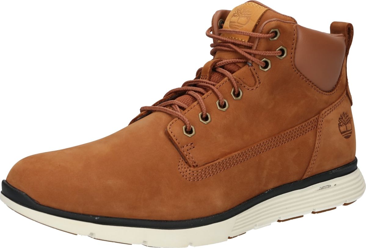 Šněrovací boty Timberland hnědá