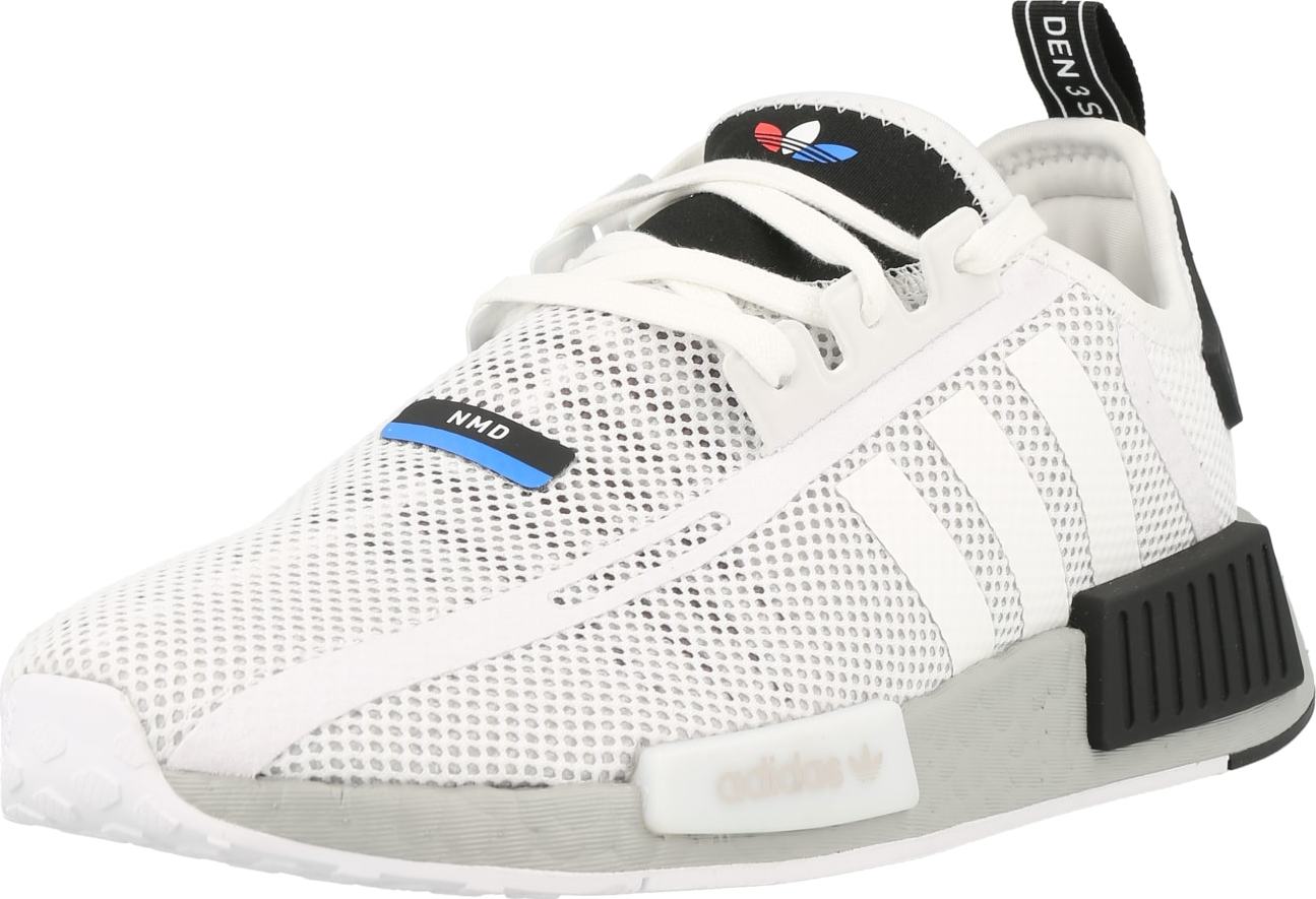 Tenisky 'Nmd_R1' adidas Originals modrá / červená / černá / bílá