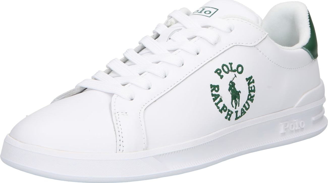 Tenisky Polo Ralph Lauren zelená / bílá