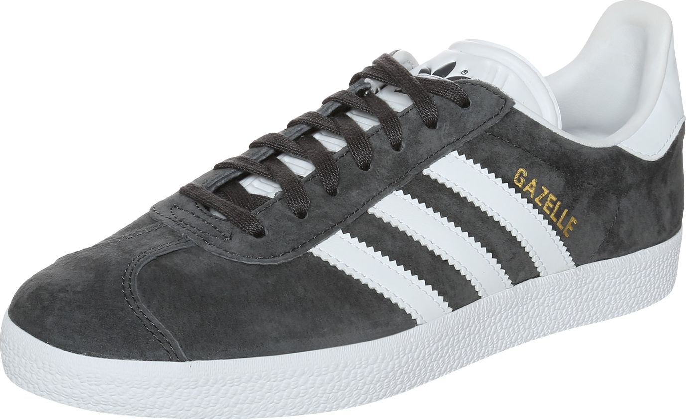 Tenisky 'Gazelle' adidas Originals tmavě šedá / bílá