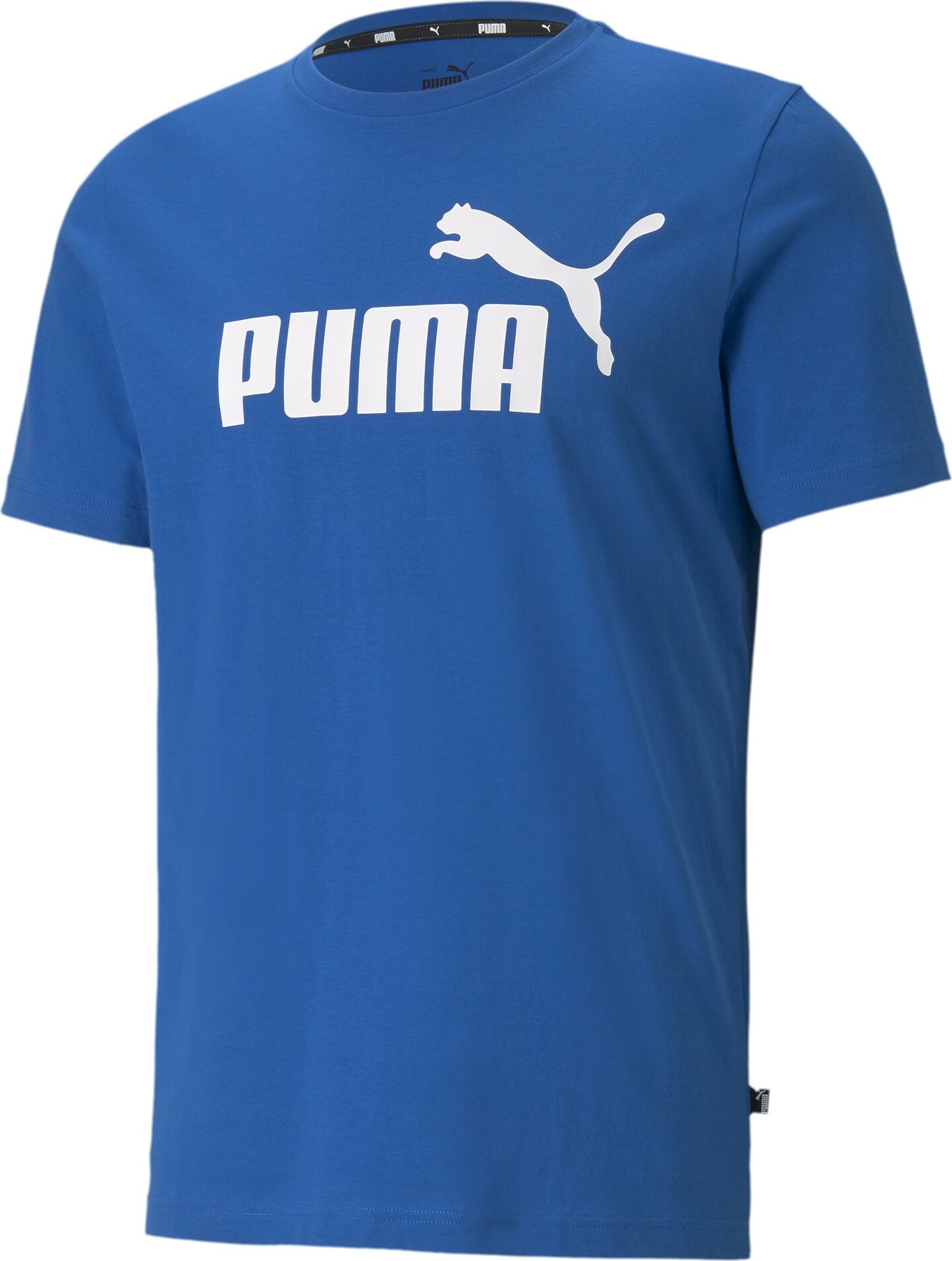 Tričko Puma královská modrá / bílá