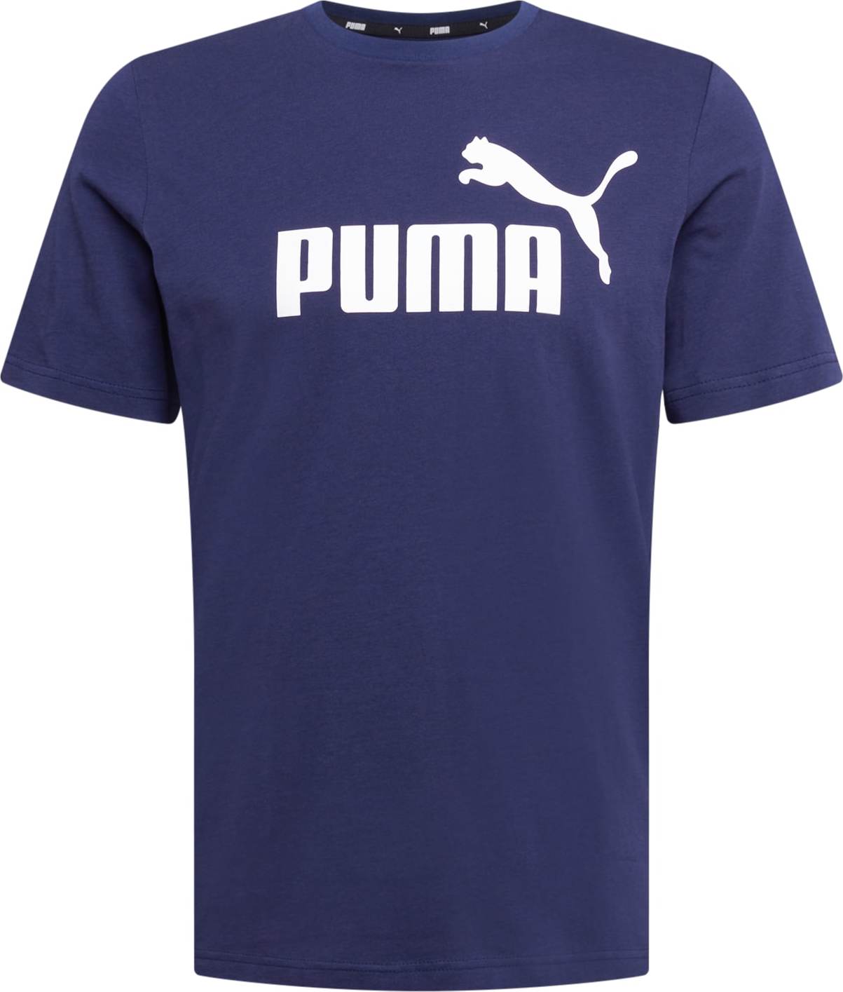 Tričko Puma marine modrá / bílá