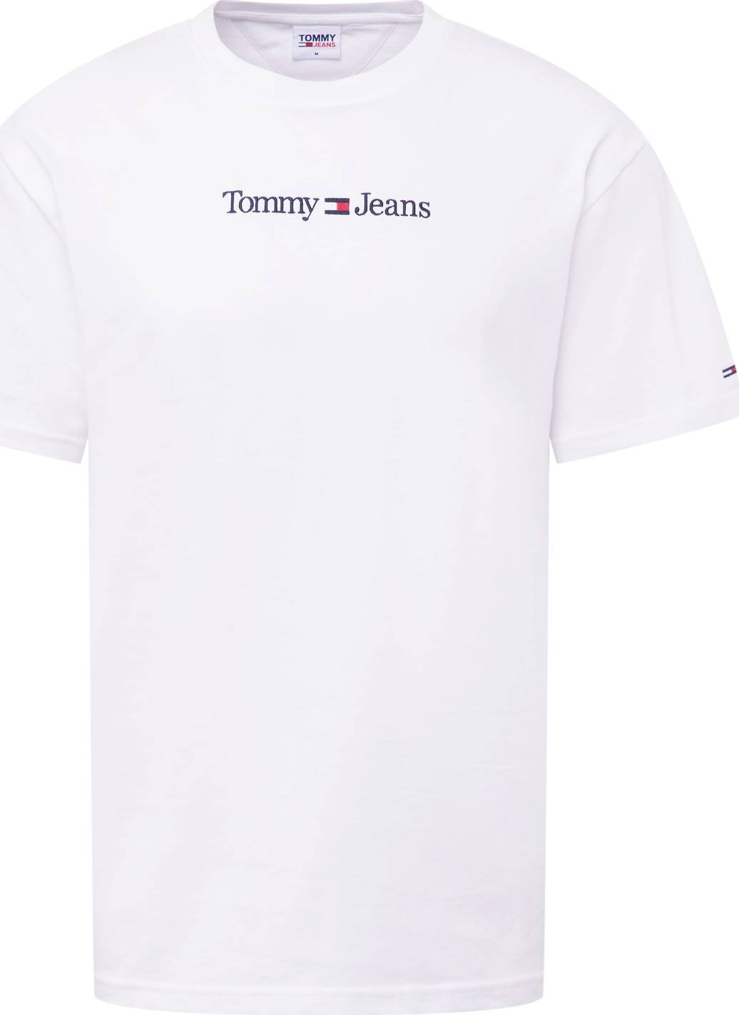 Tričko Tommy Jeans námořnická modř / červená / bílá