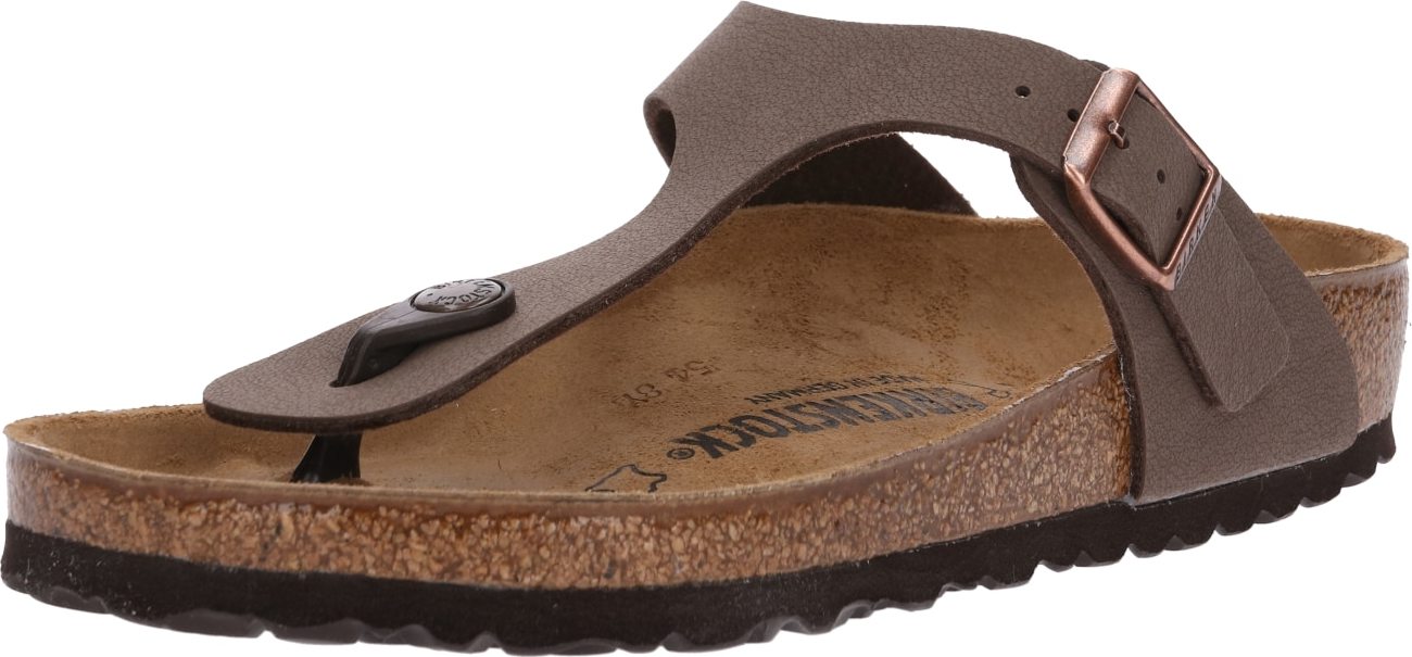 Žabky Birkenstock tmavě hnědá