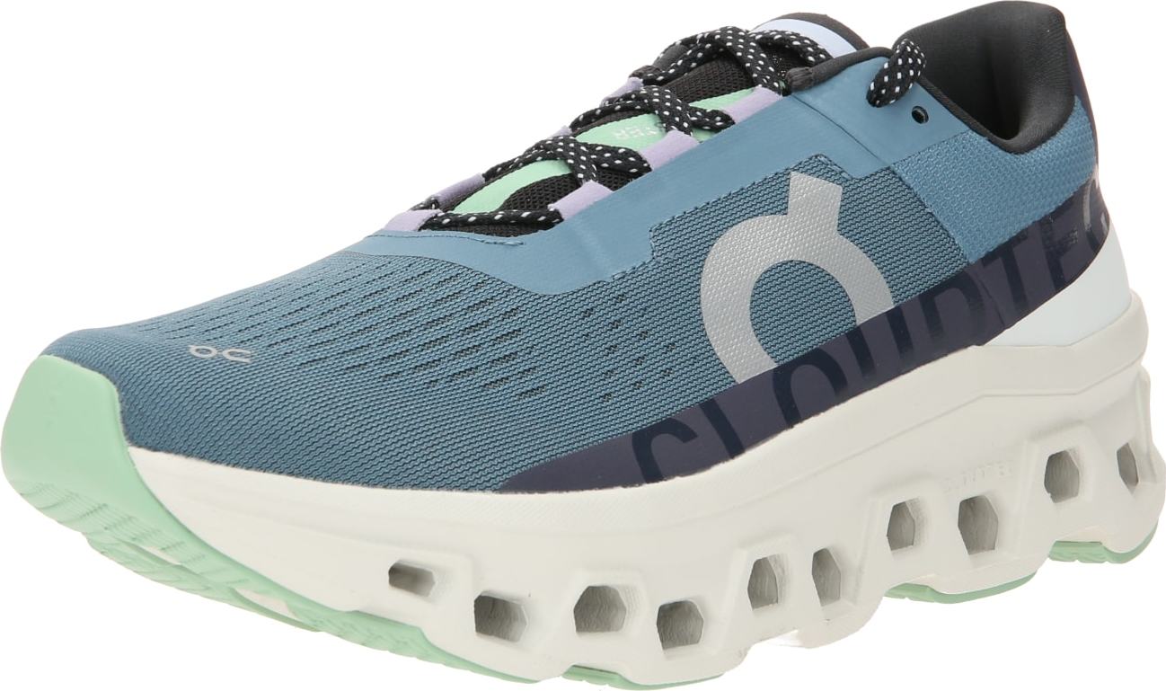 Běžecká obuv 'Cloudmonster' On námořnická modř / chladná modrá / světlemodrá / světle šedá