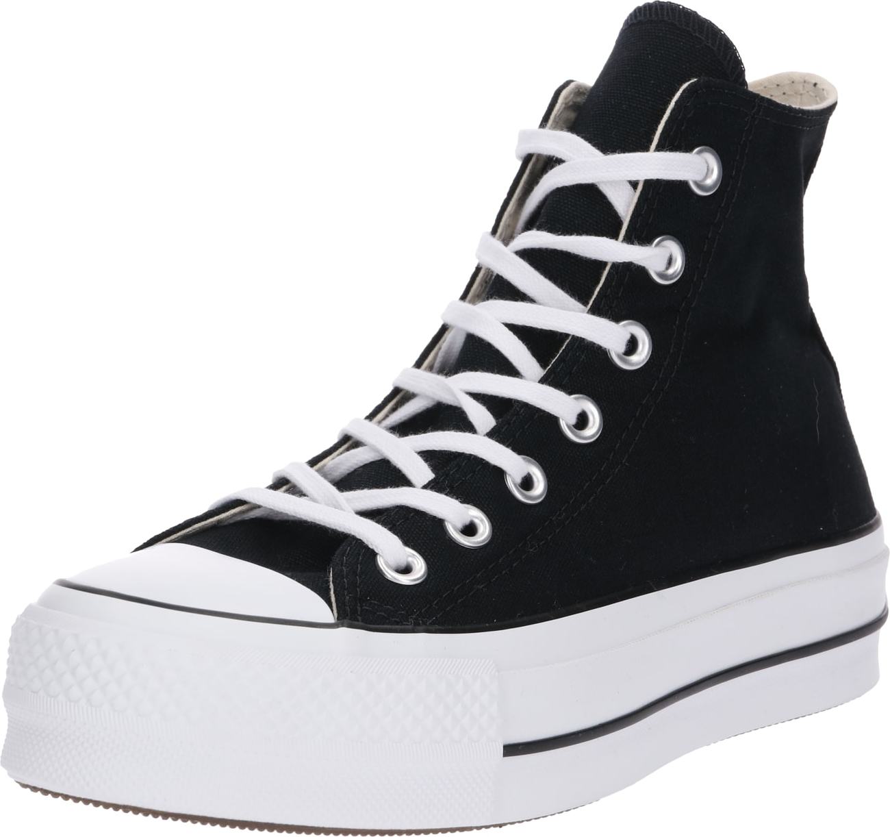 Kotníkové tenisky 'Chuck Taylor All Star' Converse černá / bílá