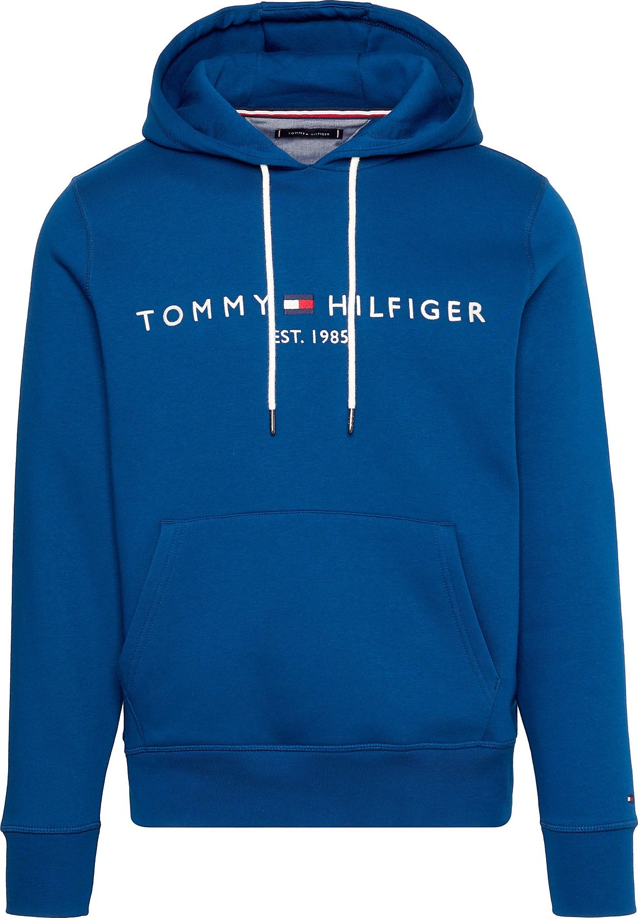 Mikina Tommy Hilfiger modrá / červená / bílá