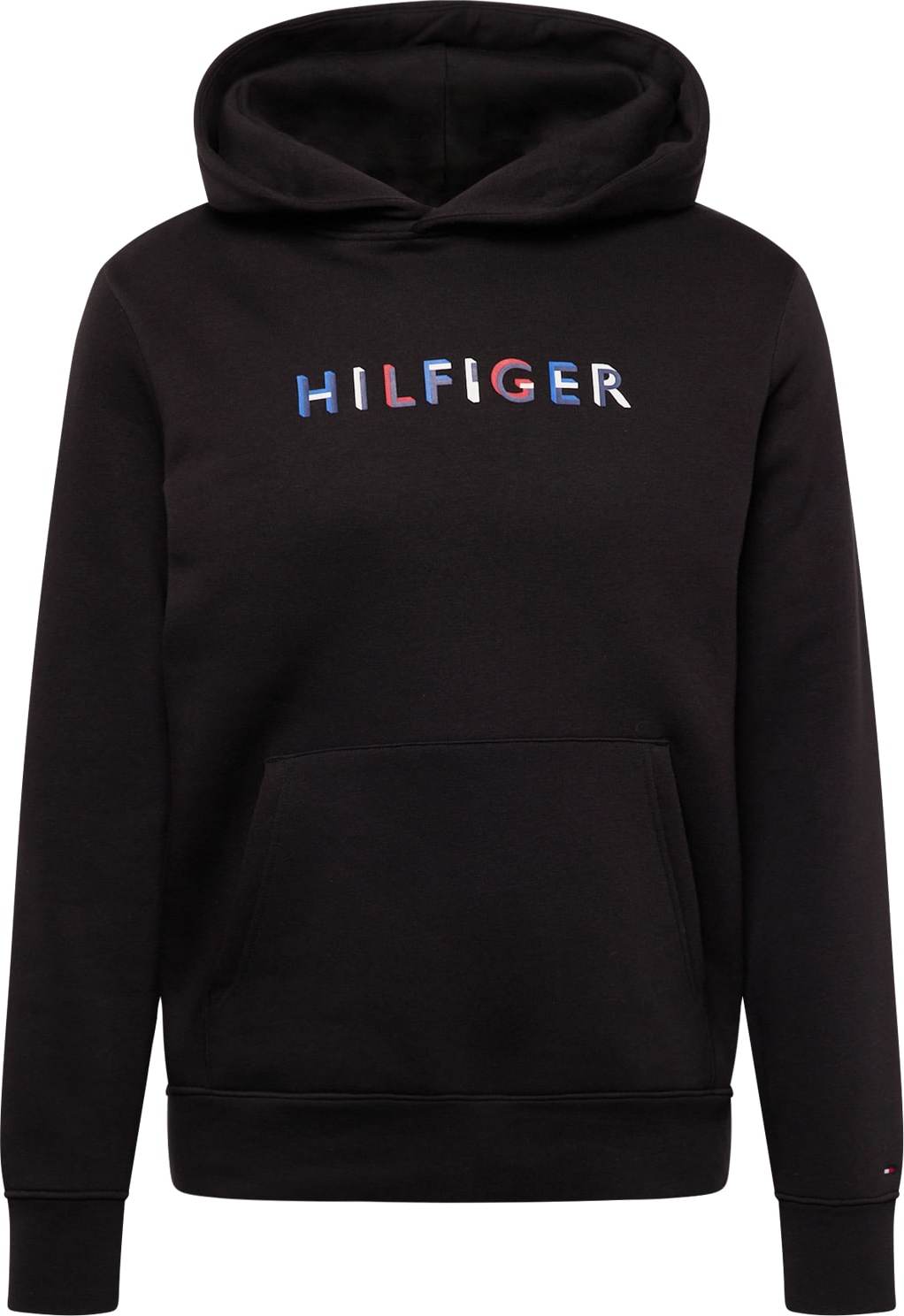 Mikina Tommy Hilfiger modrá / červená / černá / bílá