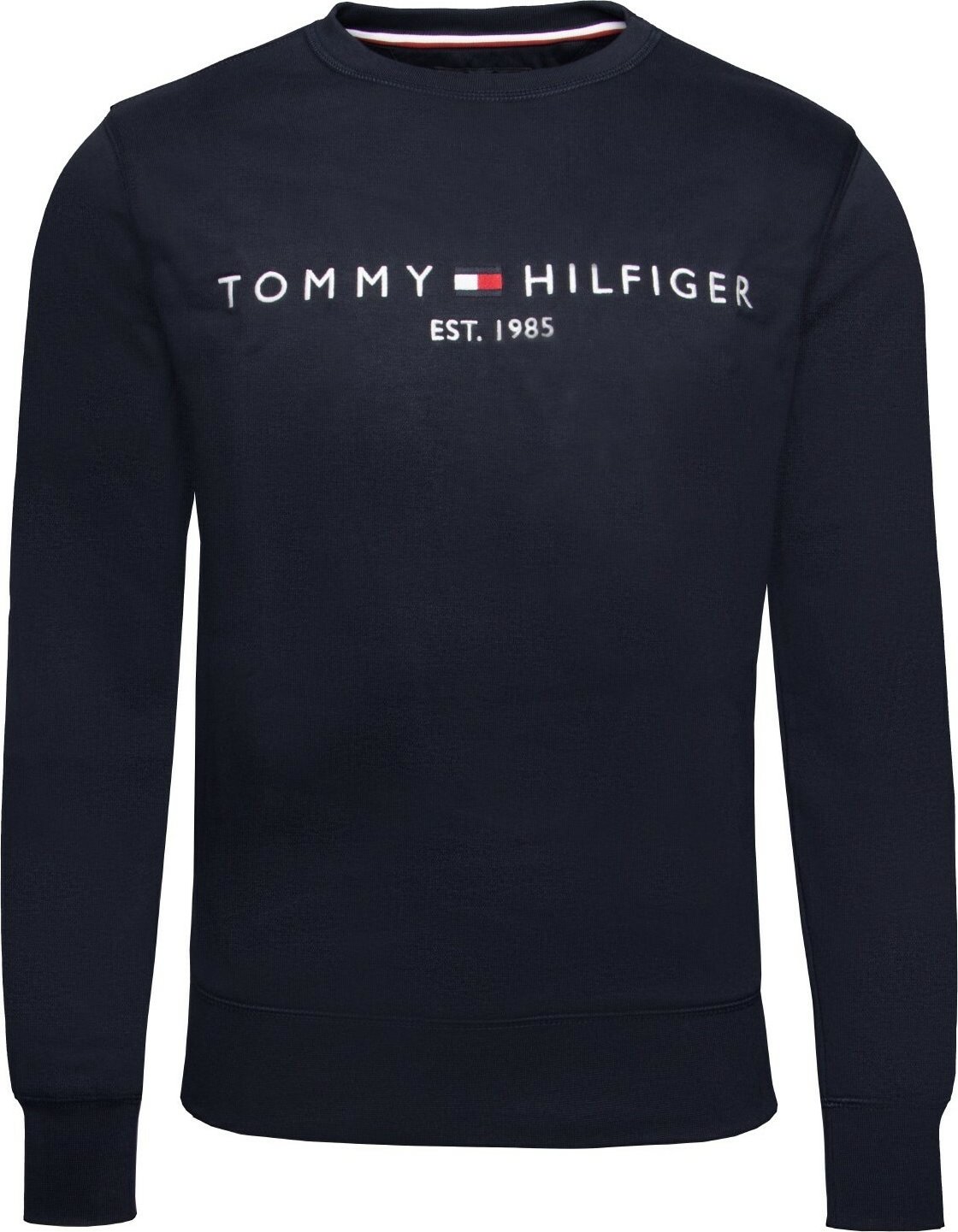 Mikina Tommy Hilfiger noční modrá / červená / bílá