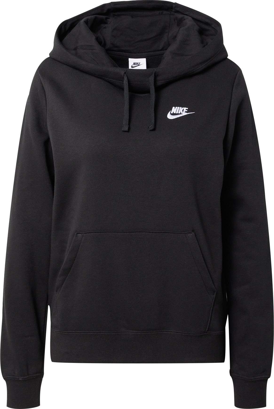 Mikina Nike Sportswear černá / bílá