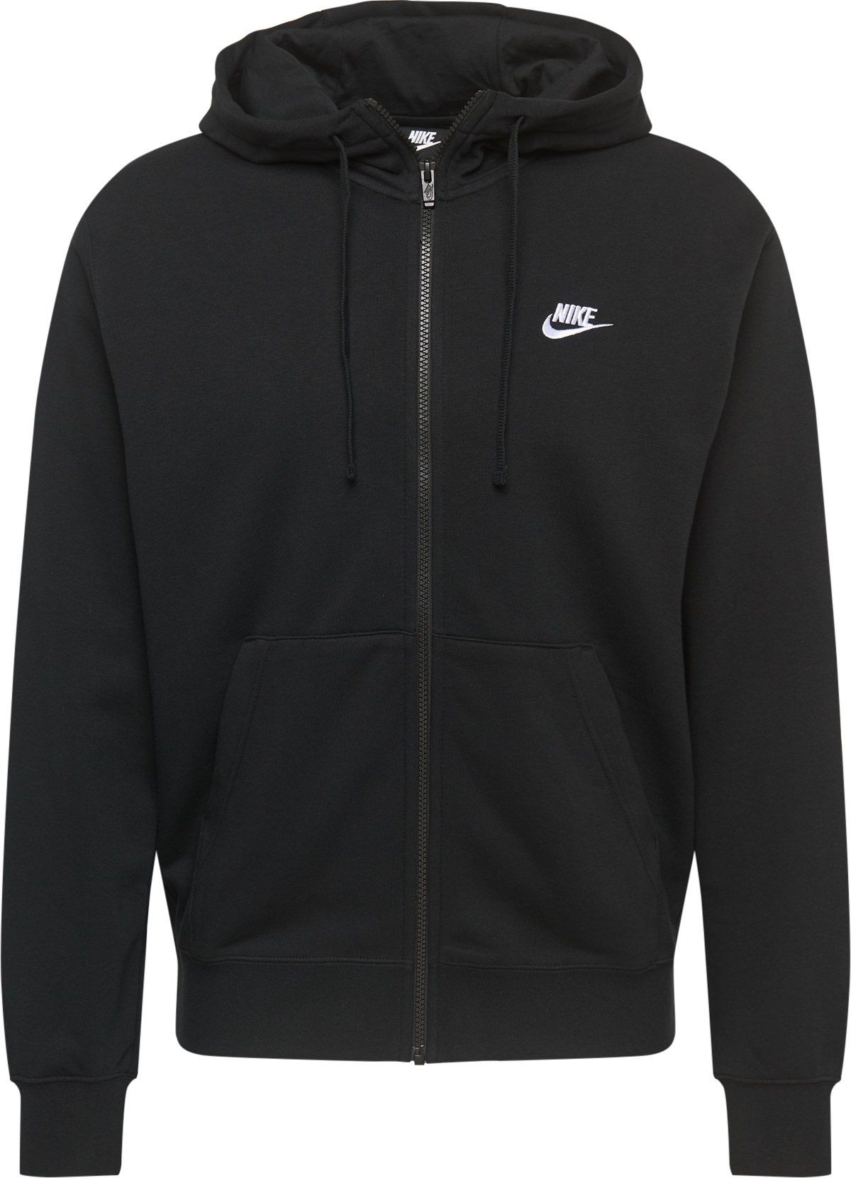 Mikina Nike Sportswear černá / bílá