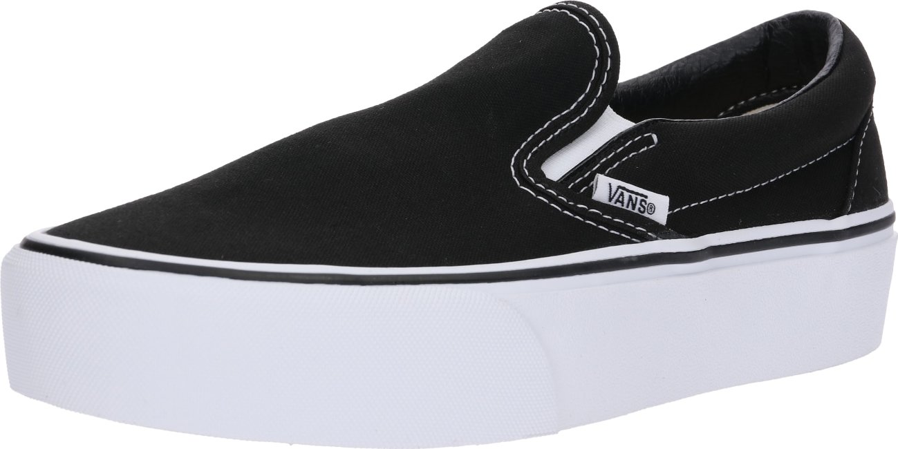 Slip on boty 'UA Classic Slip-On Platform' Vans černá