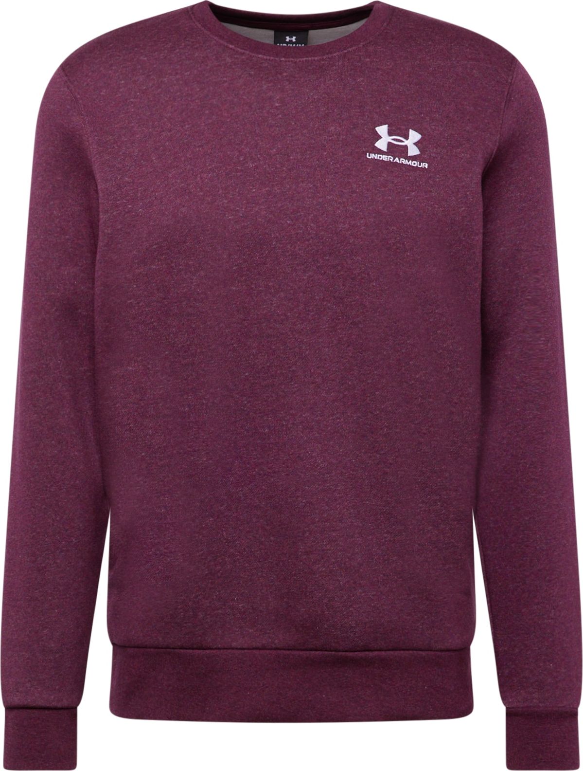 Sportovní mikina Under Armour burgundská červeň / bílá