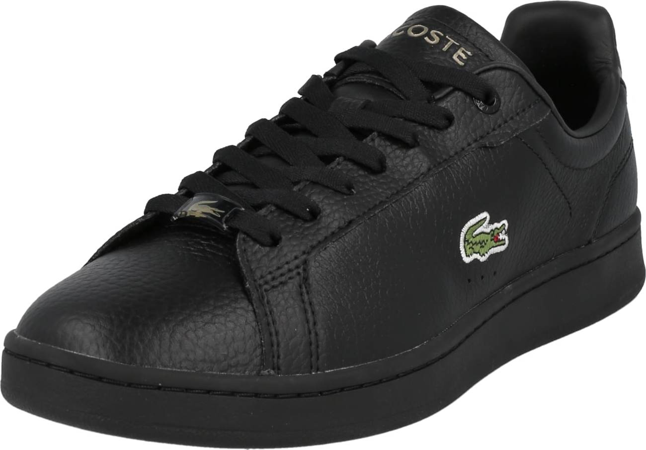 Tenisky 'Carnaby Pro 123 3 SMA' Lacoste zlatá / zelená / černá / bílá