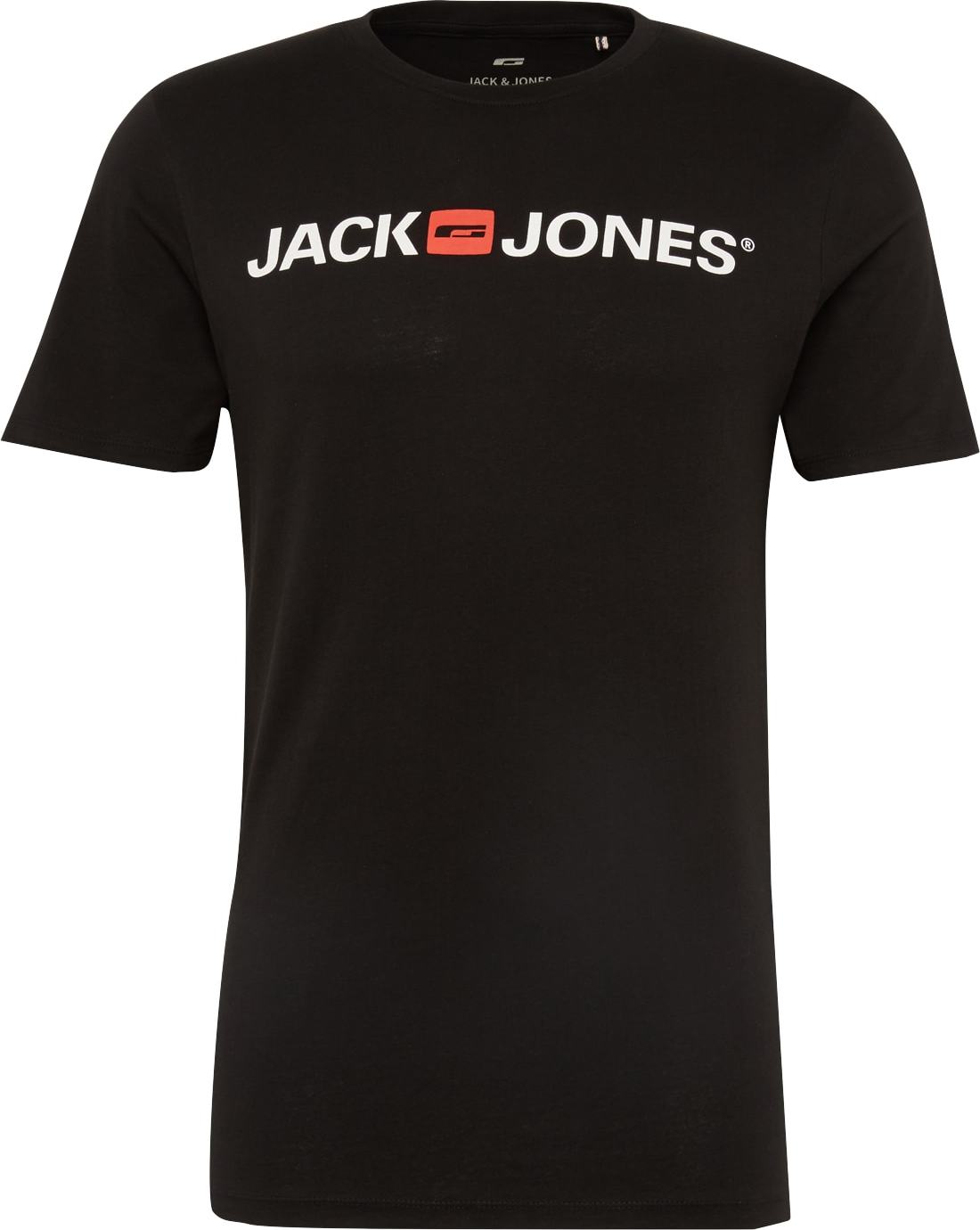 Tričko jack & jones červená / černá / bílá