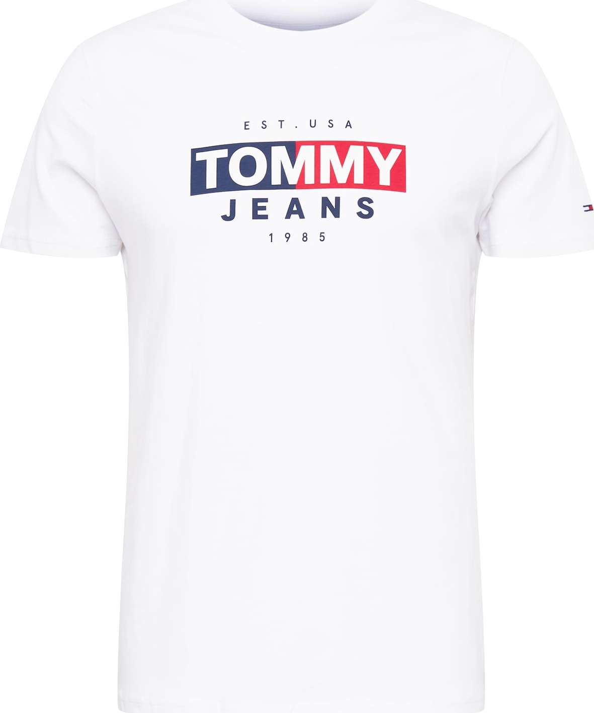 Tričko Tommy Jeans tmavě modrá / červená / bílá