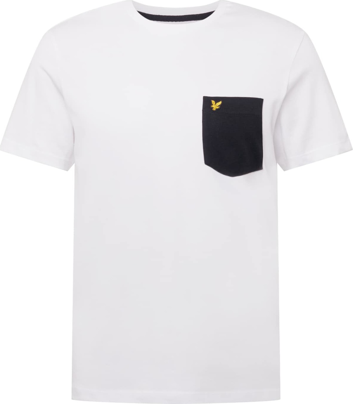 Tričko Lyle & Scott žlutá / černá / bílá