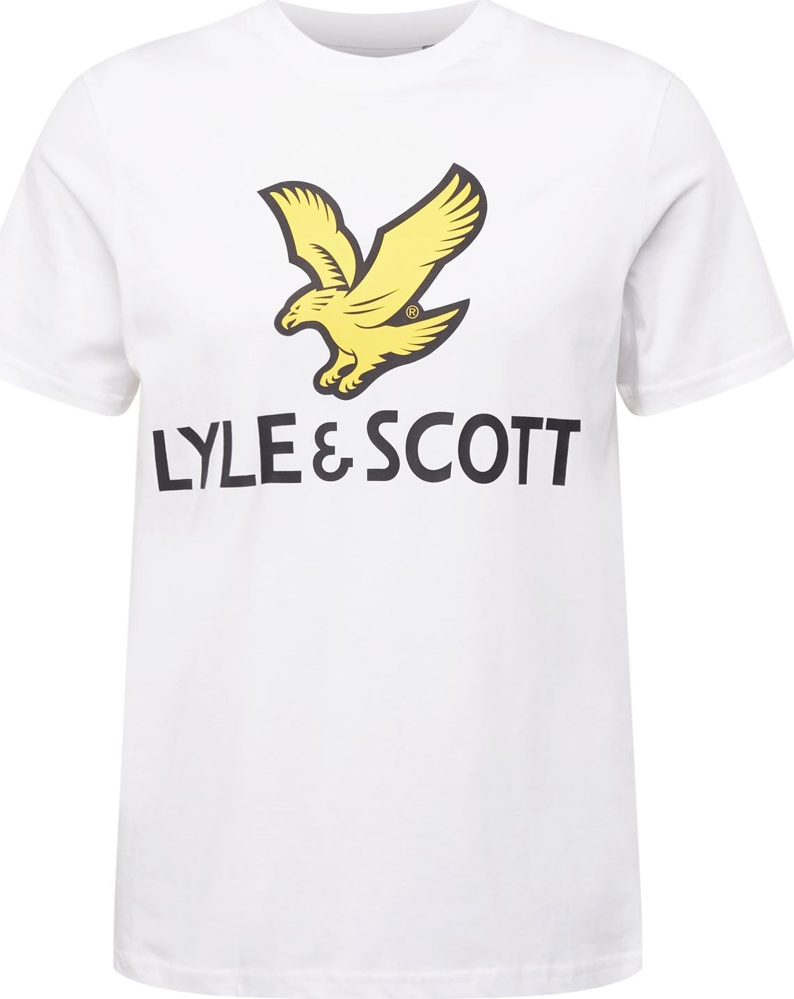 Tričko Lyle & Scott žlutá / černá / bílá