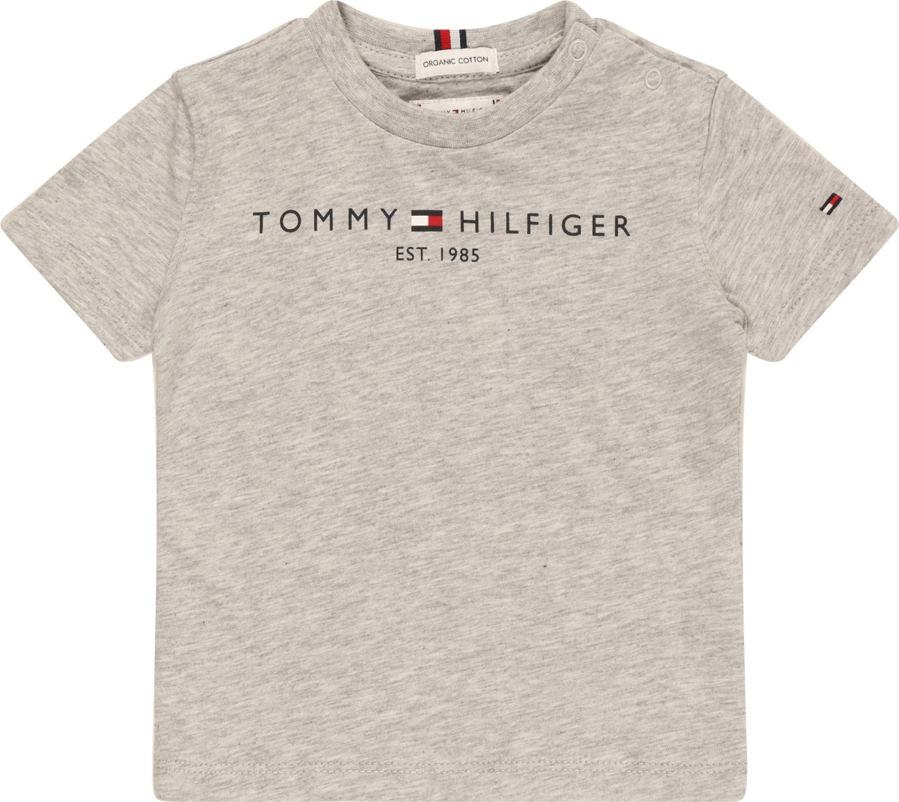 Tričko Tommy Hilfiger námořnická modř / šedá / červená / bílá