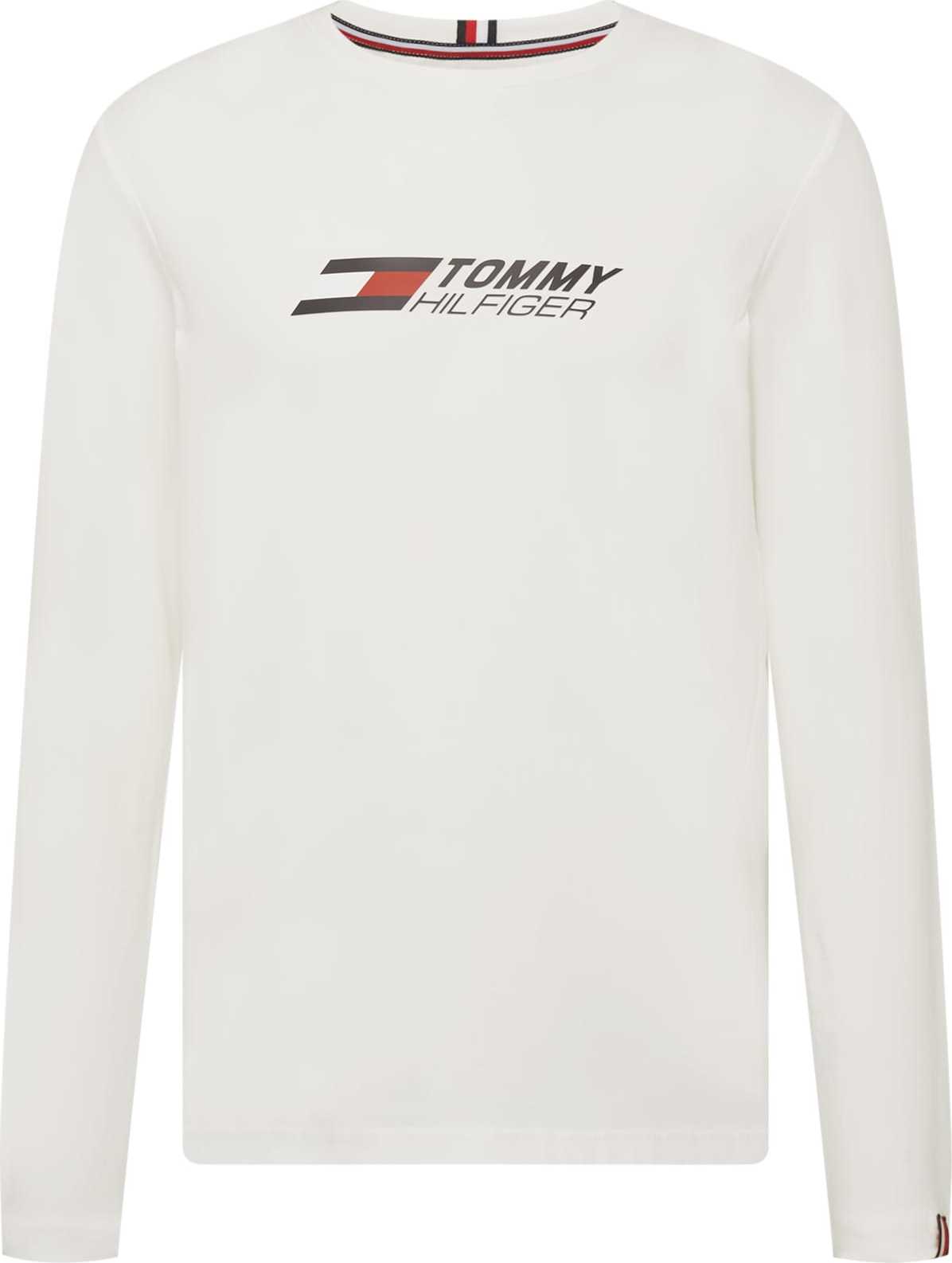 Tričko Tommy Hilfiger režná / červená / černá