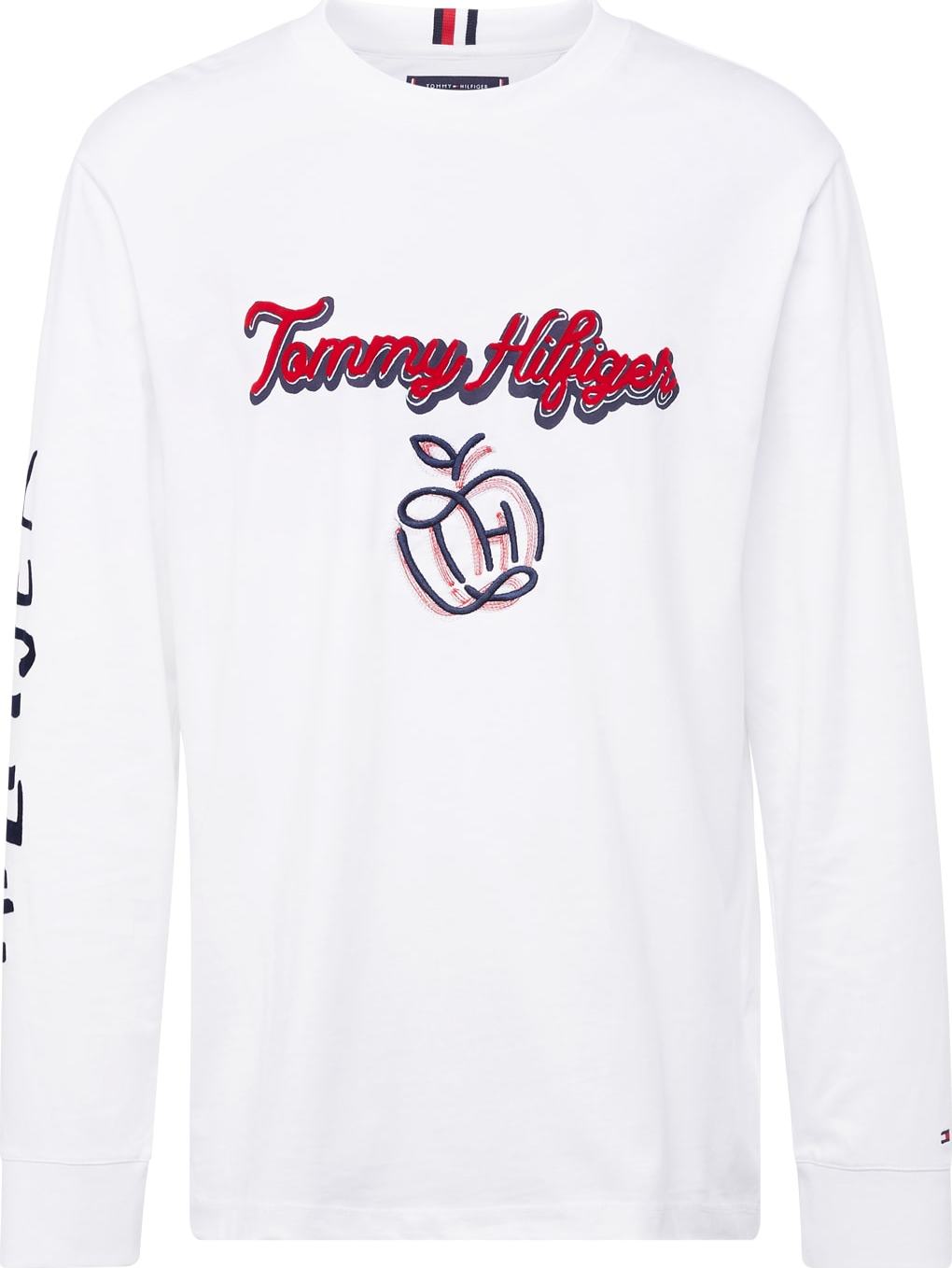 Tričko Tommy Hilfiger námořnická modř / červená / bílá