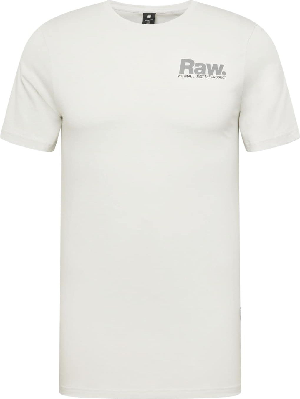 Tričko G-Star Raw kouřově šedá / světle šedá