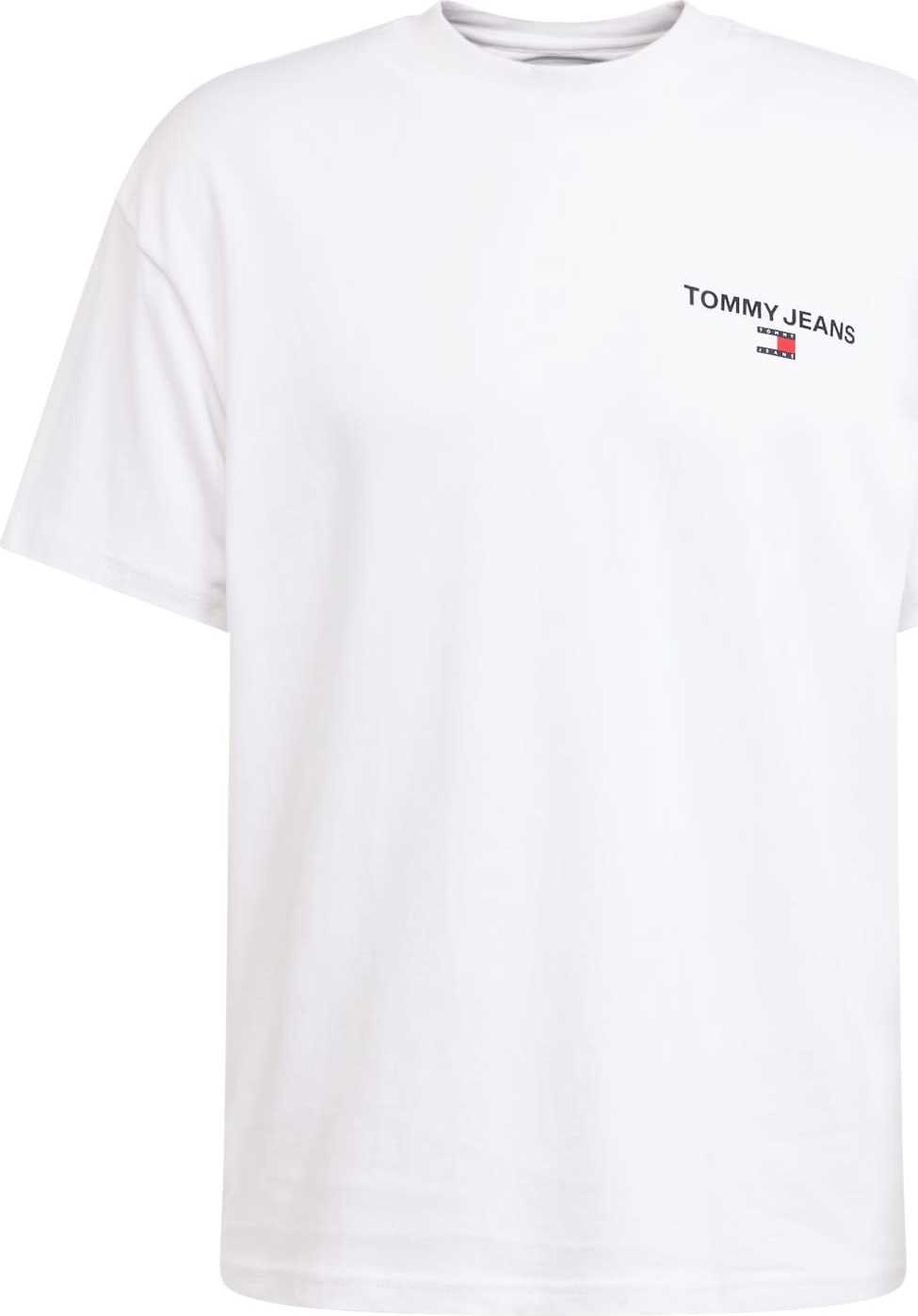 Tričko Tommy Jeans námořnická modř / červená / černá / bílá