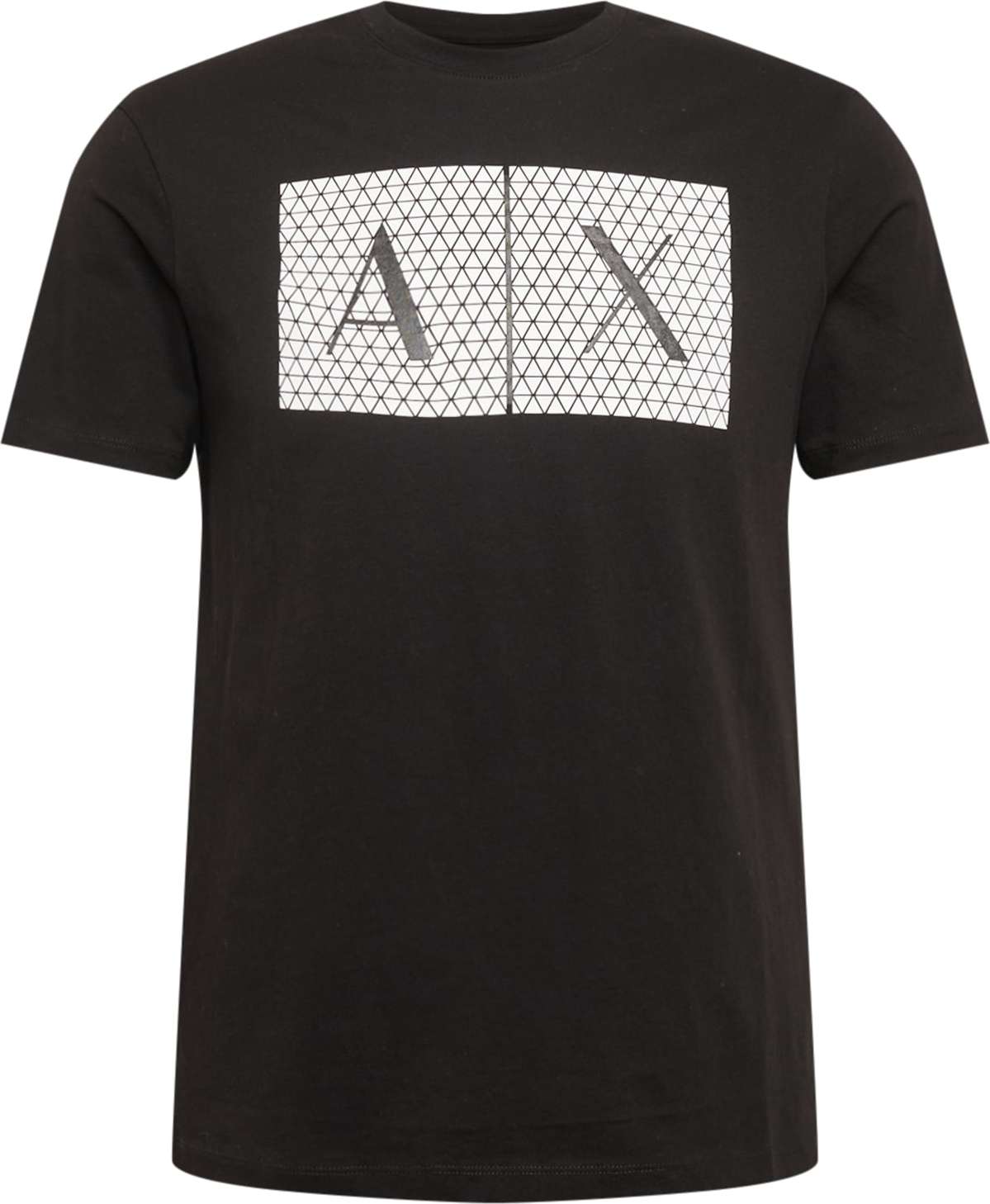 Tričko '8NZTCK' Armani Exchange černá / bílá