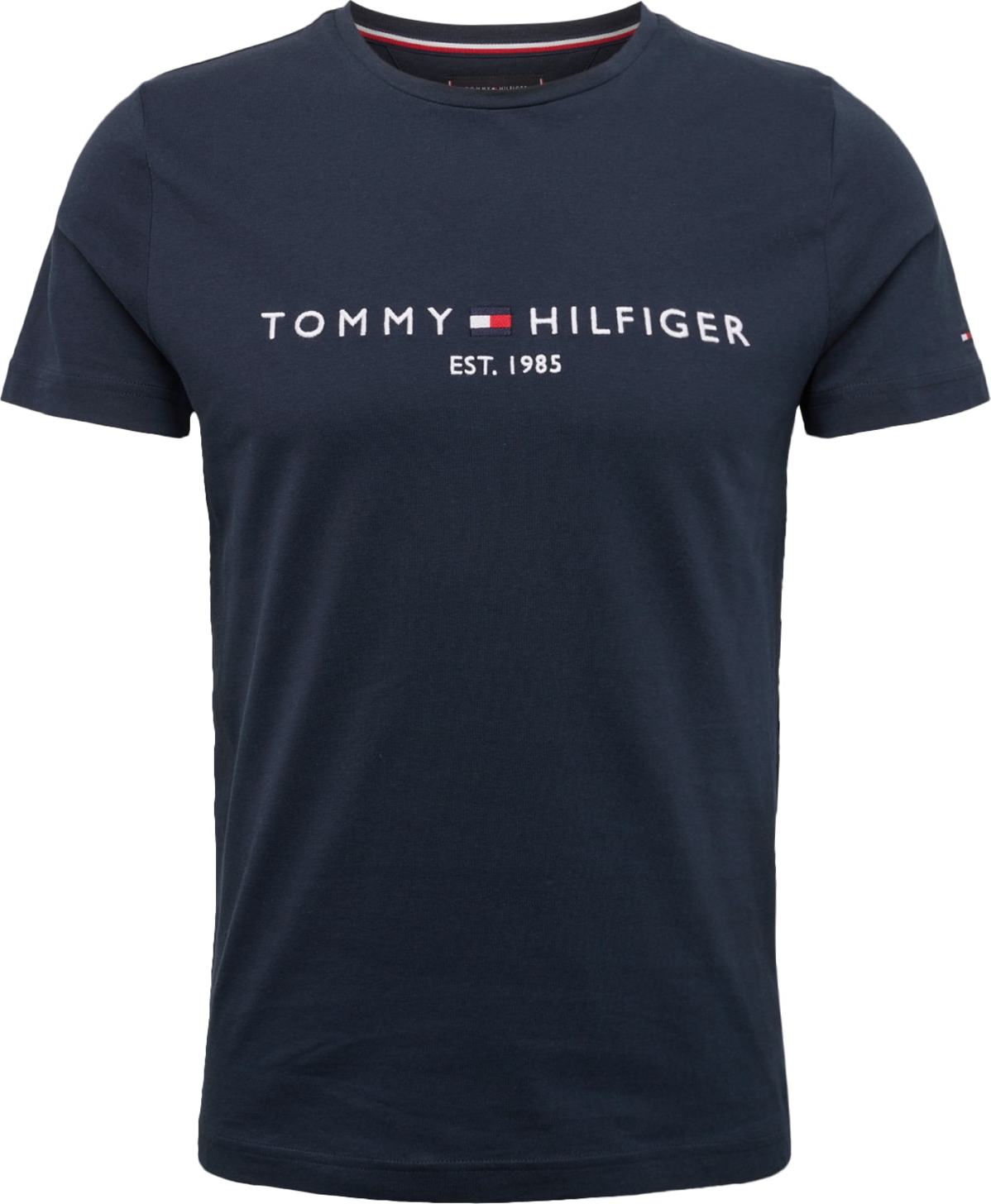 Tričko Tommy Hilfiger tmavě modrá / červená / bílá