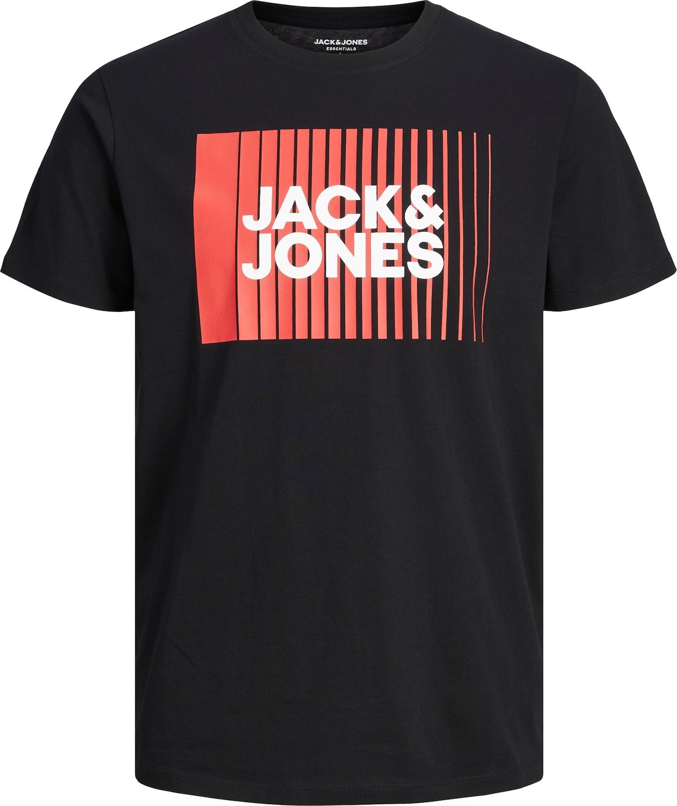 Tričko jack & jones červená / černá / bílá