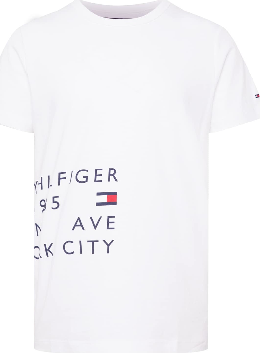 Tričko 'OFF PLACEMENT' Tommy Hilfiger námořnická modř / červená / bílá