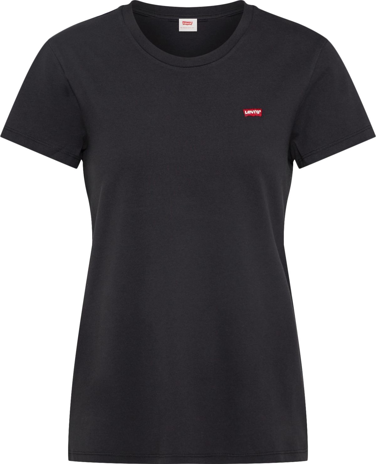 Tričko 'PERFECT TEE BLACKS' Levis ohnivá červená / černá / bílá