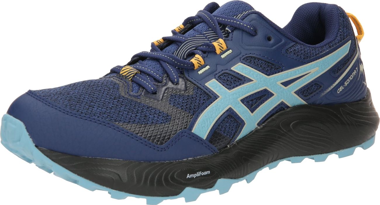 Běžecká obuv ASICS marine modrá / světlemodrá / černá