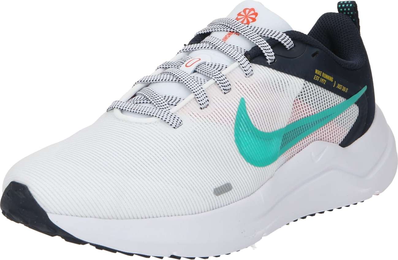 Běžecká obuv Nike námořnická modř / aqua modrá / lososová / bílá