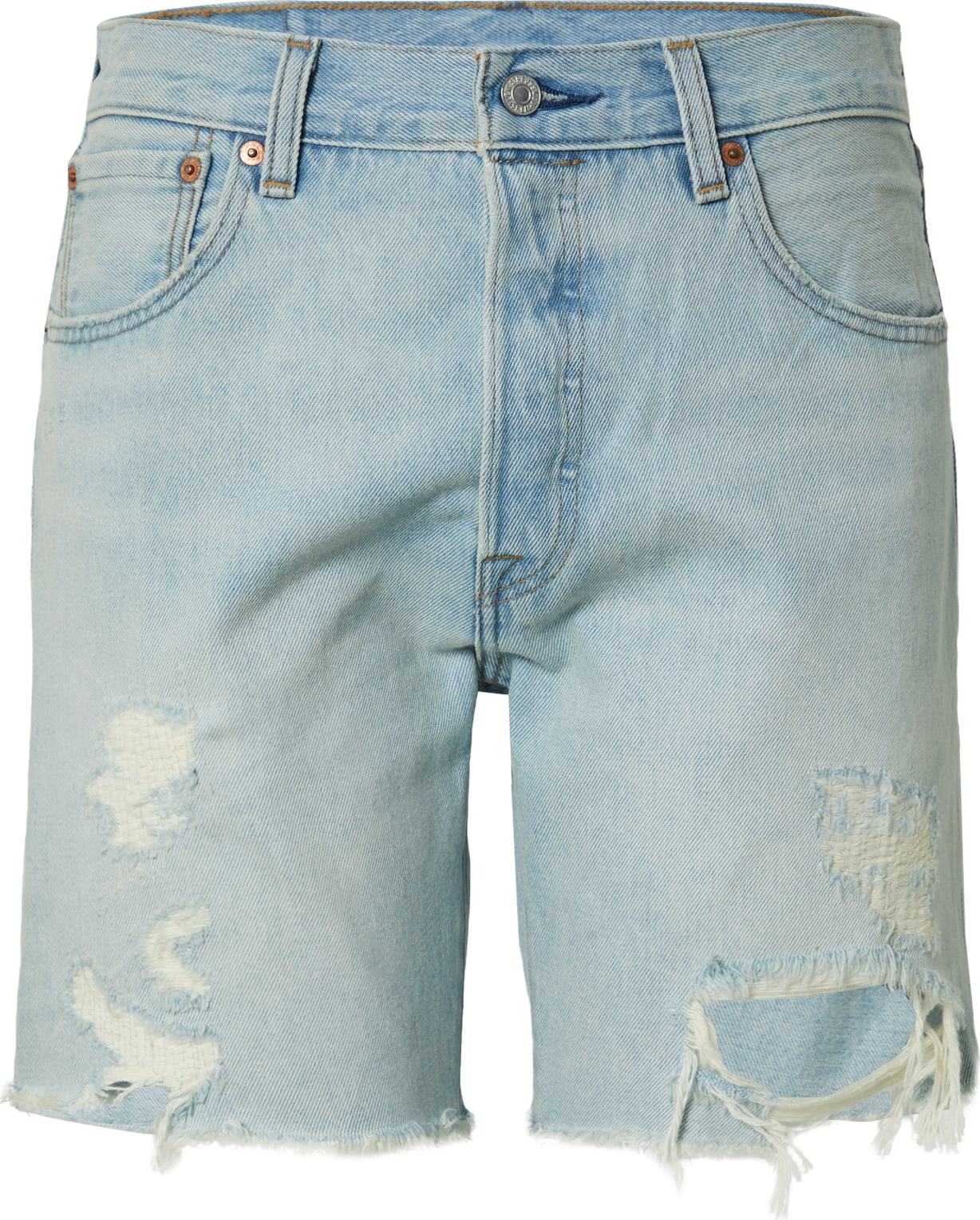 Džíny '501 93 SHORTS AC465 MEDIUM IND' Levis světlemodrá