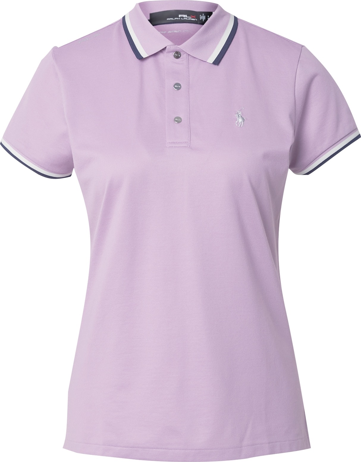 Funkční tričko Polo Ralph Lauren námořnická modř / orchidej / bílá