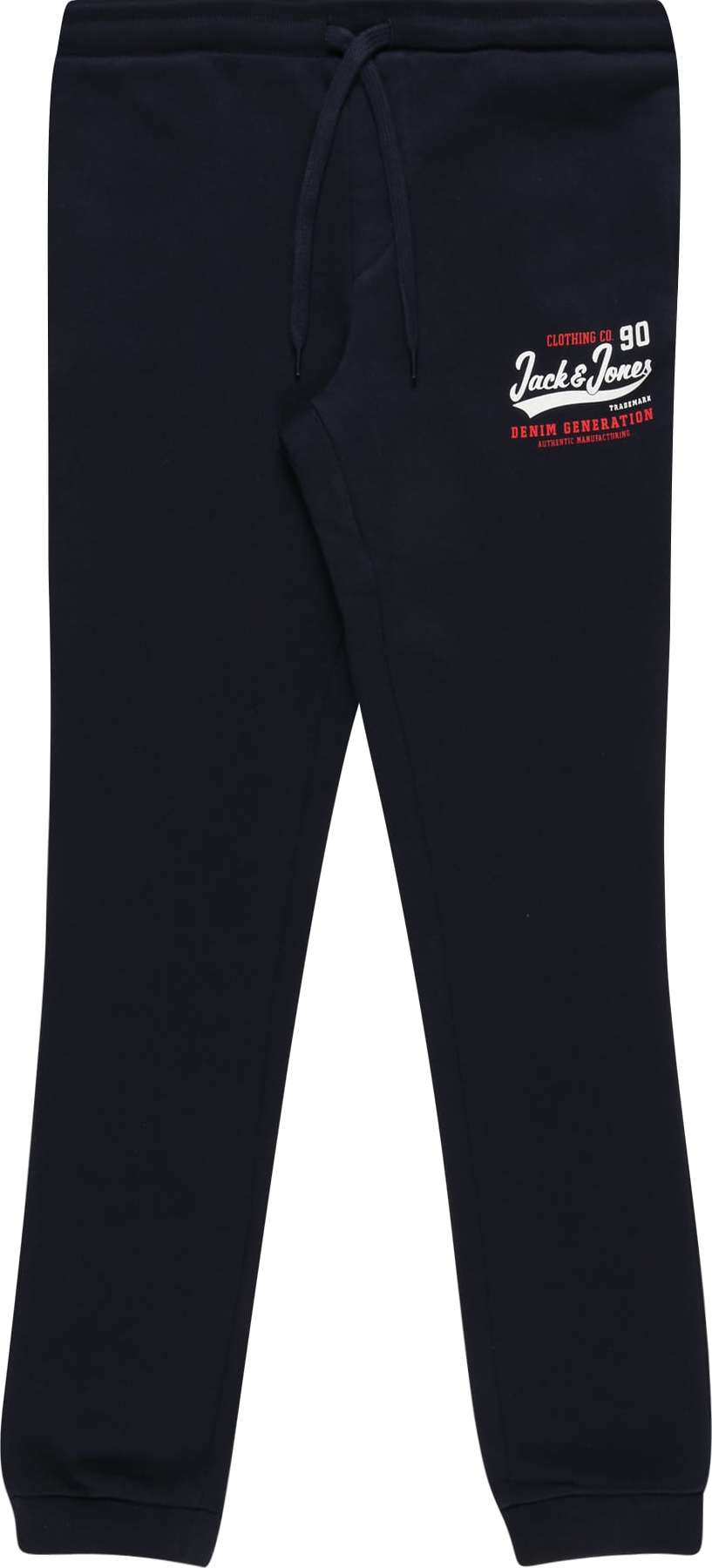 Kalhoty Jack & Jones Junior marine modrá / bílá