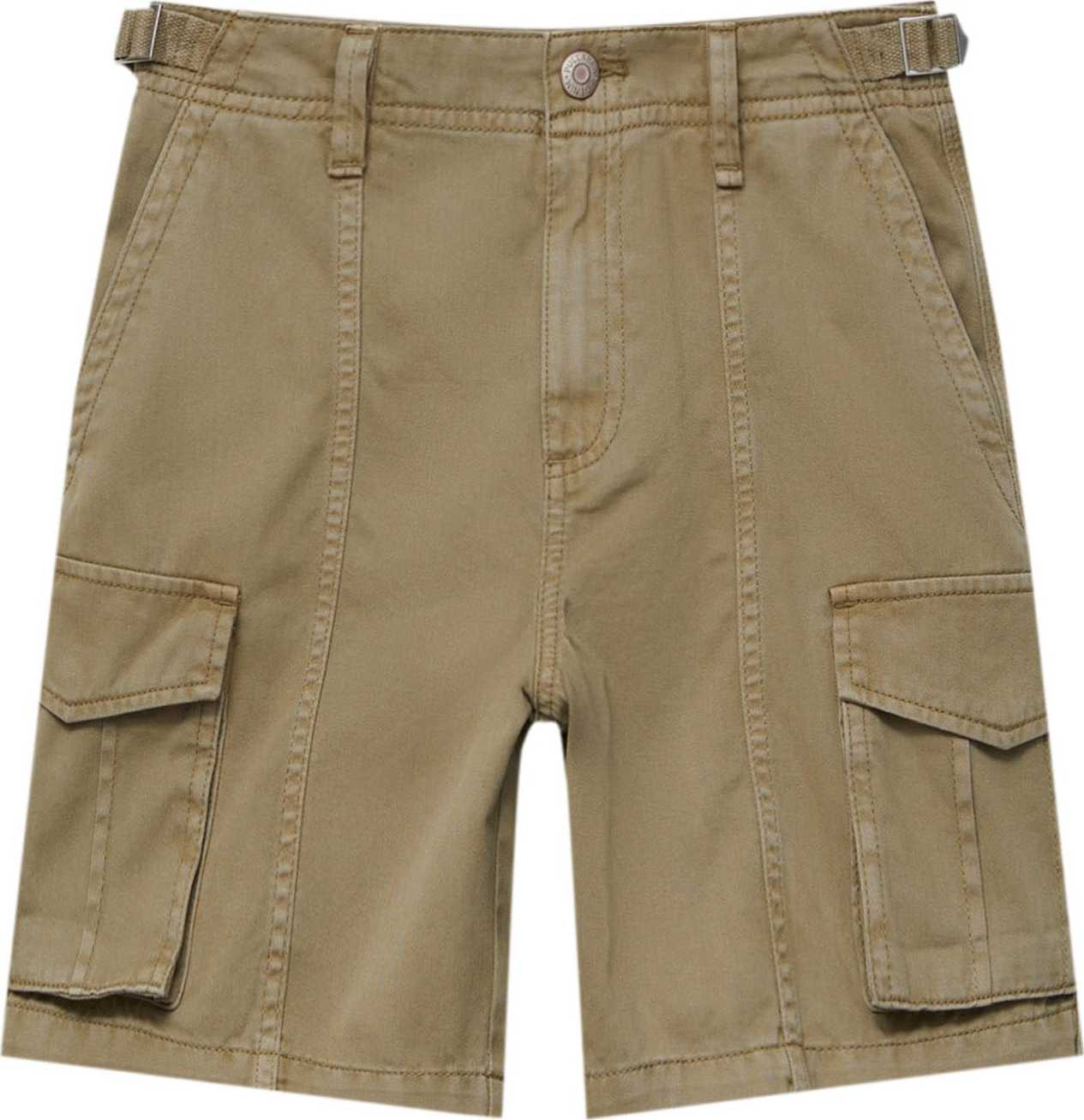 Kapsáče Pull&Bear khaki