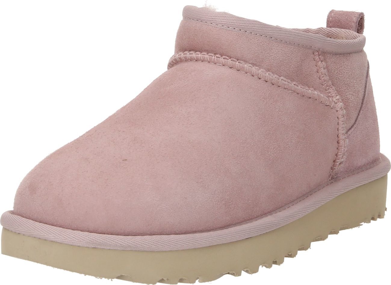 Kozačky 'Ultra Mini' Ugg starorůžová