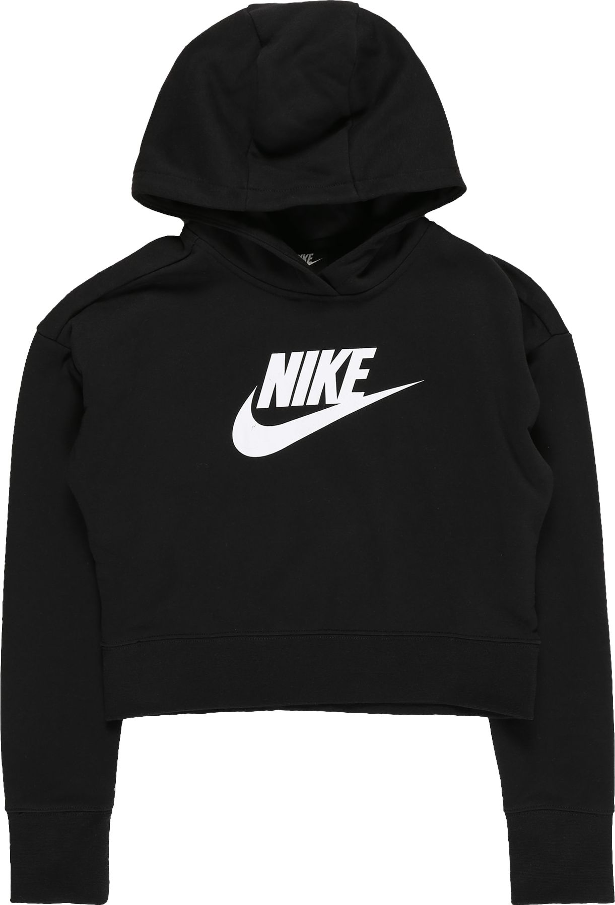 Mikina Nike Sportswear černá / bílá