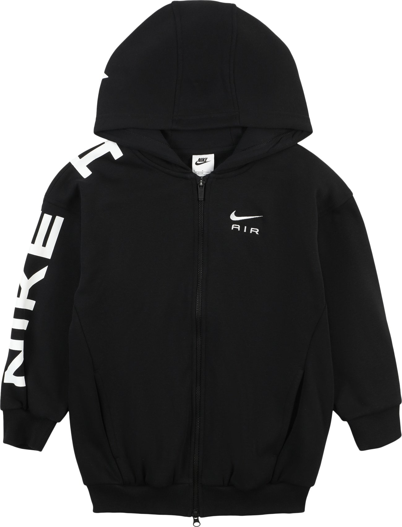 Mikina Nike Sportswear černá / bílá