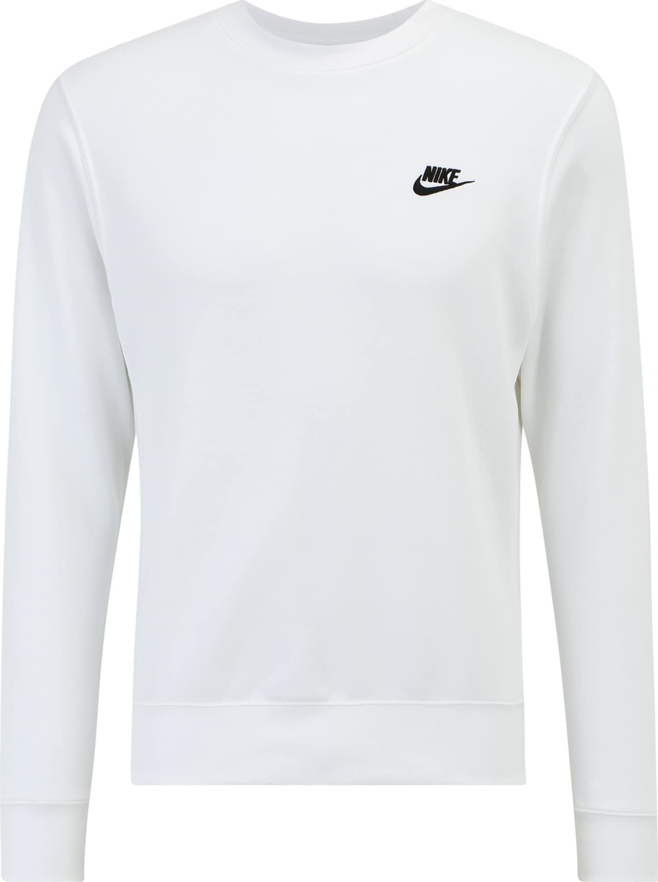 Mikina Nike Sportswear černá / bílá