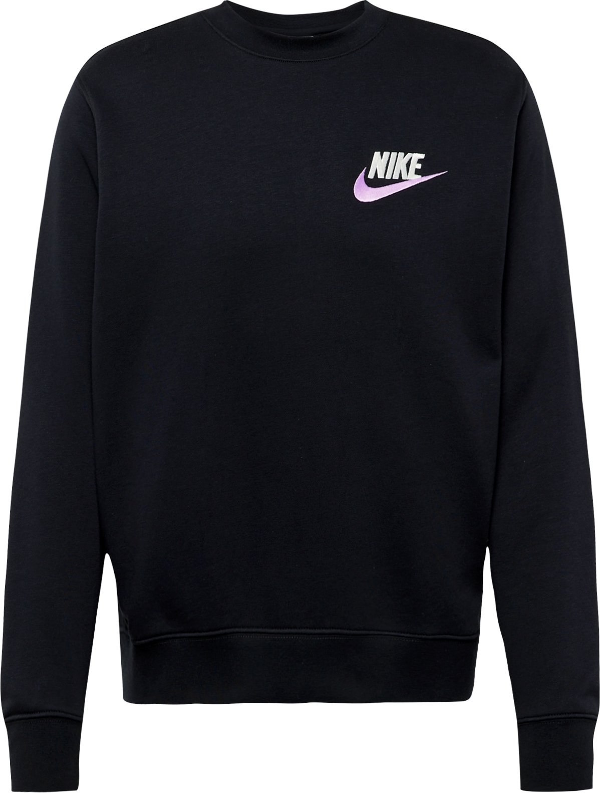 Mikina Nike Sportswear fialová / černá