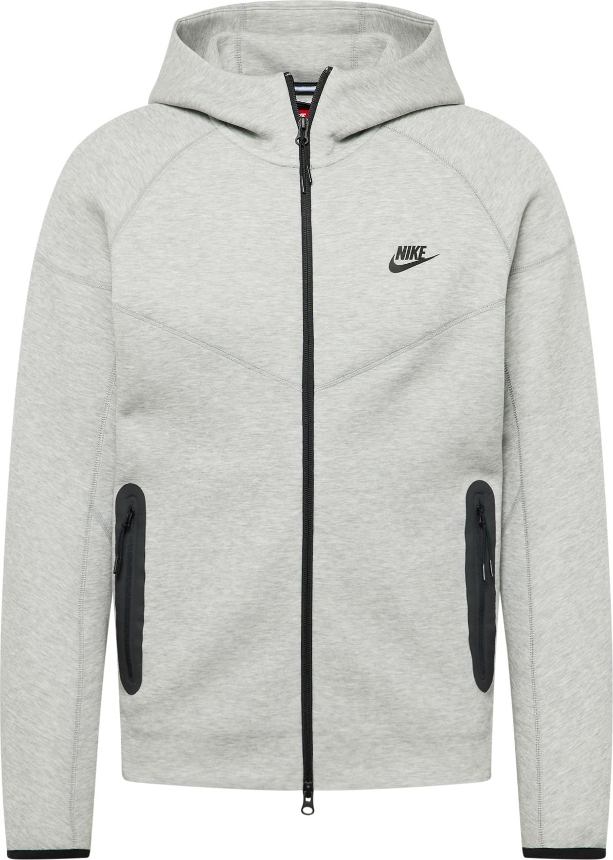 Mikina Nike Sportswear šedý melír / černá