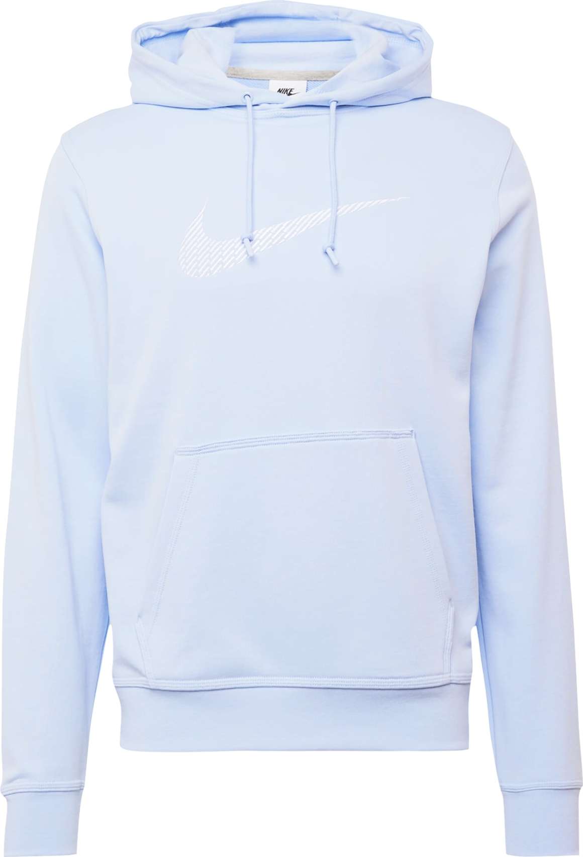 Mikina Nike Sportswear světlemodrá / bílá