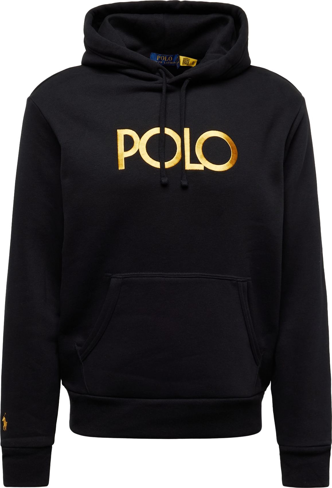 Mikina Polo Ralph Lauren zlatě žlutá / černá