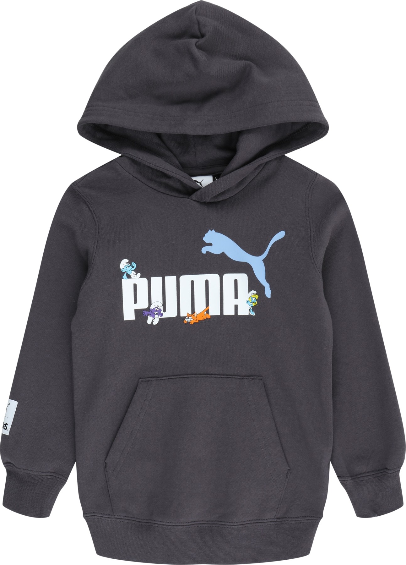 Mikina Puma světlemodrá / tmavě šedá / offwhite