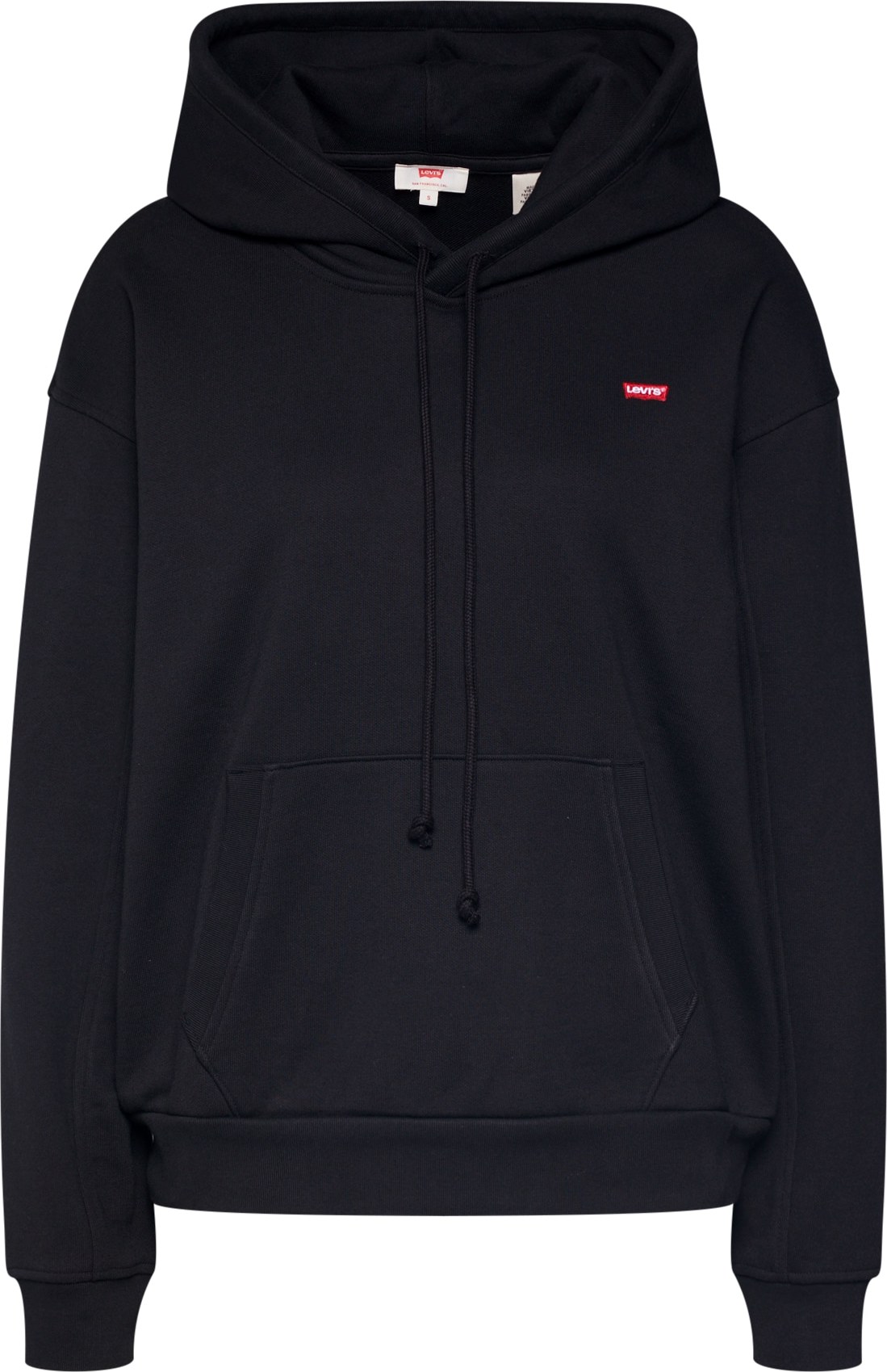 Mikina 'STANDARD HOODIE BLACKS' Levis červená / černá / bílá