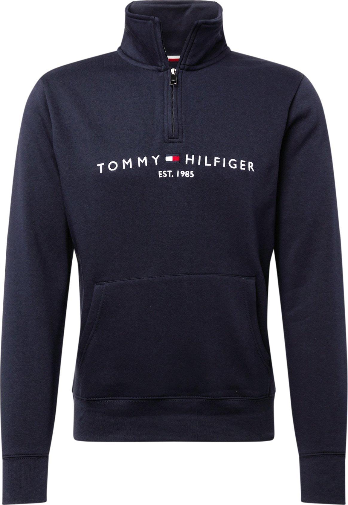 Mikina Tommy Hilfiger námořnická modř / červená / bílá