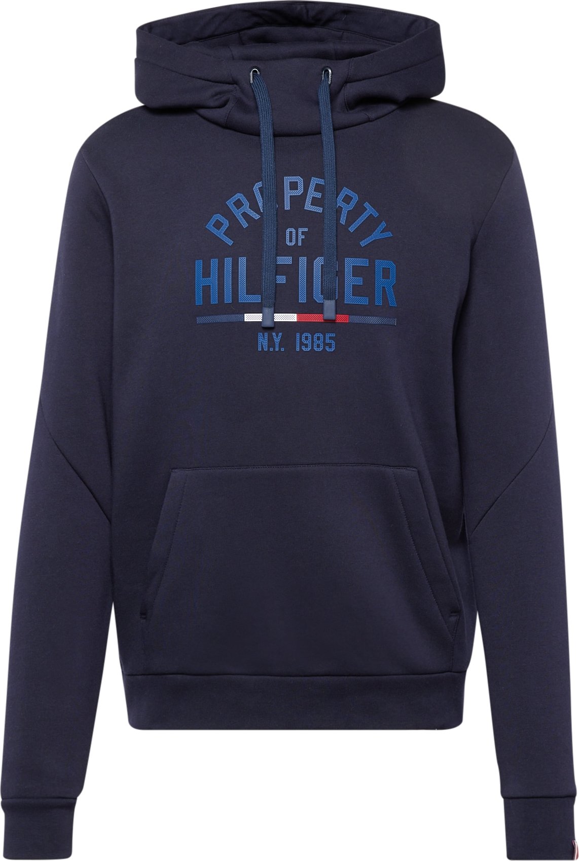 Mikina Tommy Hilfiger noční modrá / královská modrá / červená / offwhite